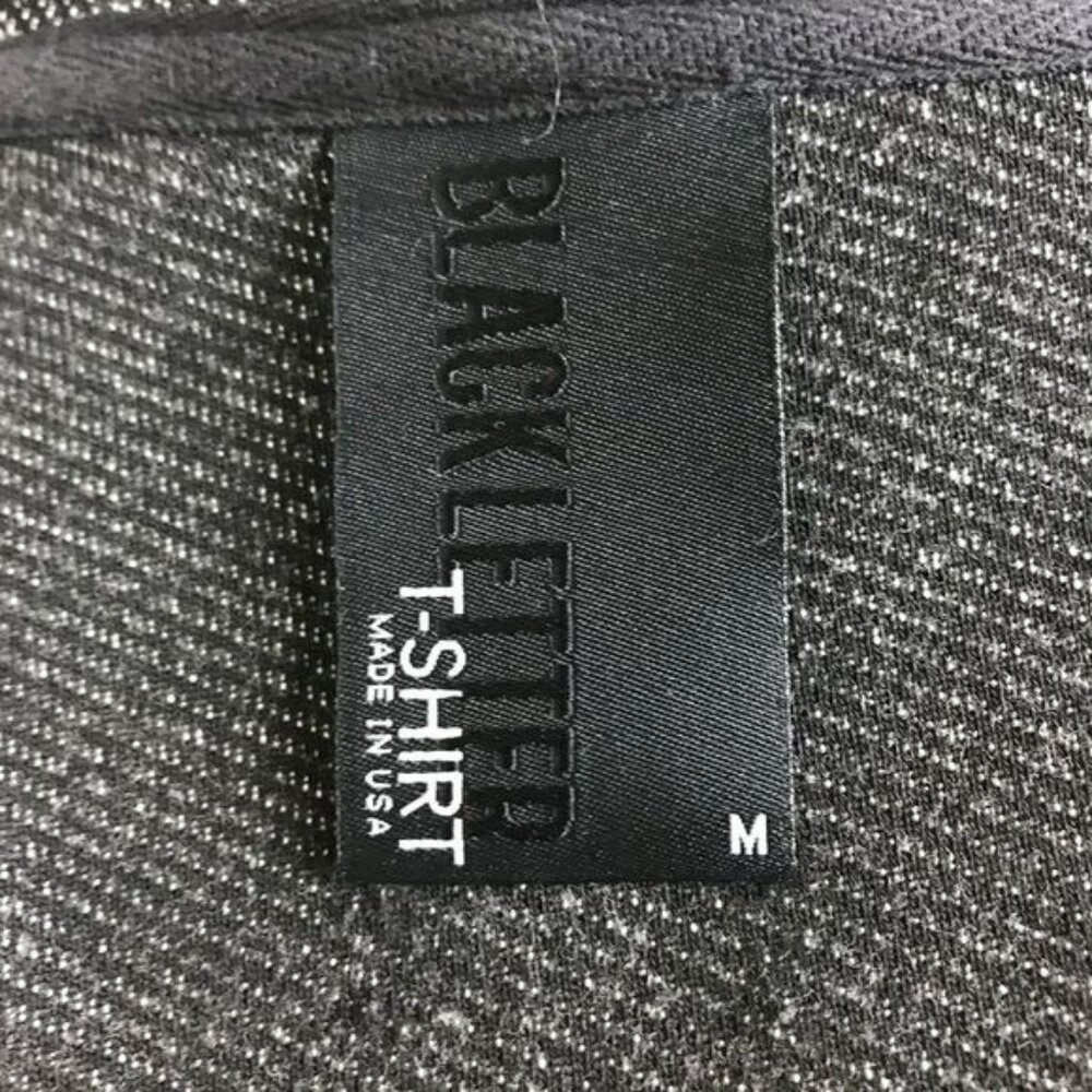 Women's Anthropologie Dolan T-Shirt BlackLetter Jacket Size MD Gray Black - Picture 8 of 15